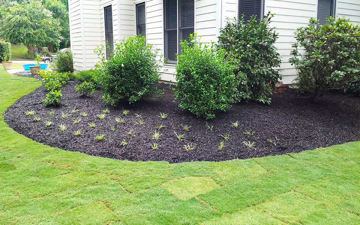 Mulch sale in Lawrenceville, County,